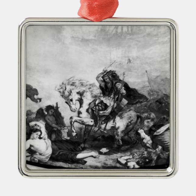 Ornement Métallique Attila l'hun et ses hordes (Devant)