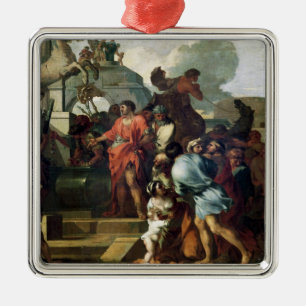 Ornement Métallique Augustus avant la tombe d'Alexandre III