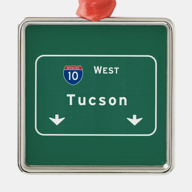 Ornement Métallique Autoroute d'autoroute nationale d'az de Tucson (Devant)