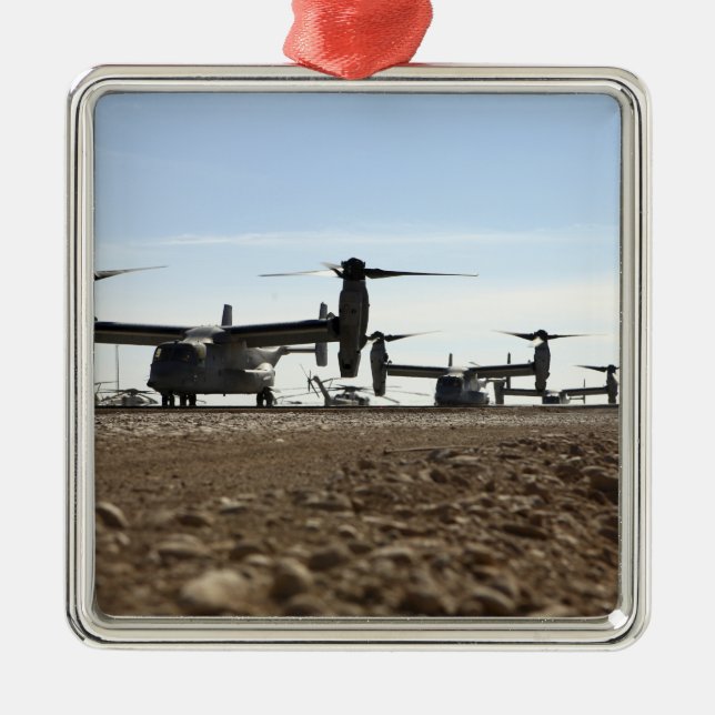 Ornement Métallique Avion tiltrotor V-22 Osprey (Devant)