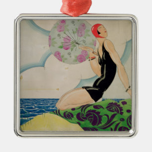 Ornement Métallique Baigneur, c.1925