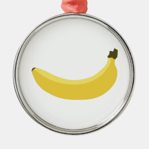 ORNEMENT MÉTALLIQUE BANANE