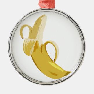 Ornement Métallique Banane