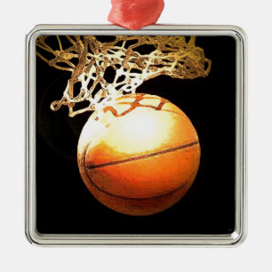 Ornement Métallique Basket