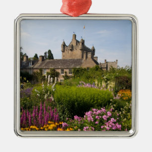 Ornement Métallique Beaux jardins et célèbre château en Ecosse
