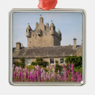 Ornement Métallique Beaux jardins et célèbre château en Ecosse 2