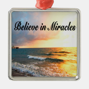 ORNEMENT MÉTALLIQUE BELLE CROYANCE EN MIRACLES SCELER DESIGN