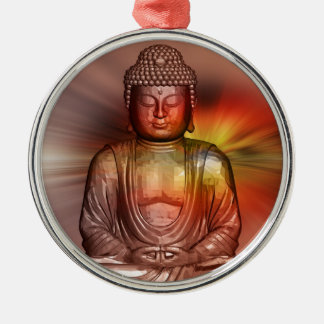 Ornement Métallique Bouddha II