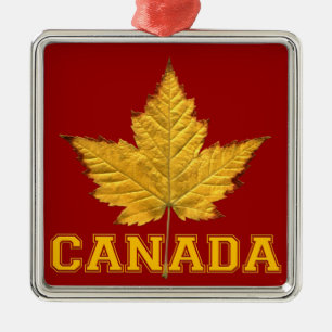 Ornement Métallique Cadeaux canadiens personnalisés de souvenirs d'orn