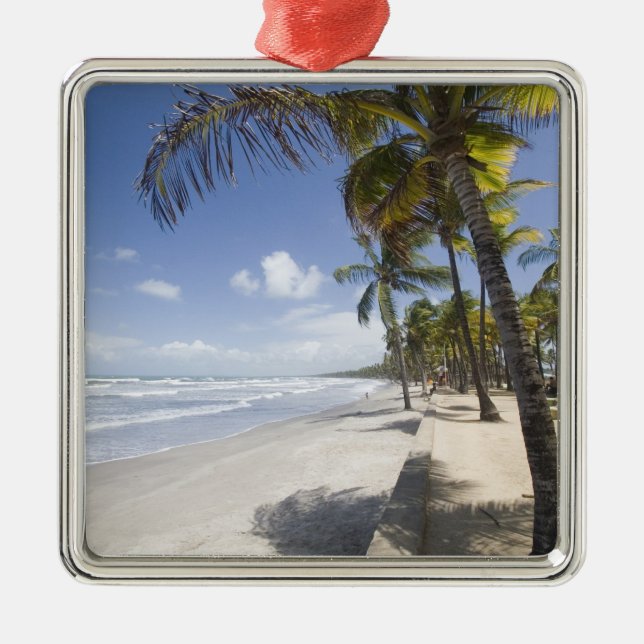 Ornement Métallique Caraïbes - Trinidad - Manzanilla Beach sur (Devant)