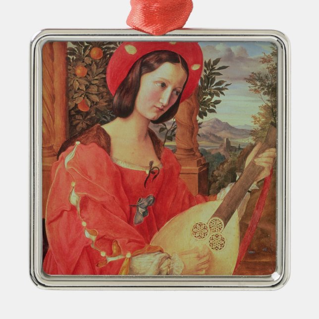 Ornement Métallique Carla Bianca von Quandt, c.1820 (huile sur la (Devant)