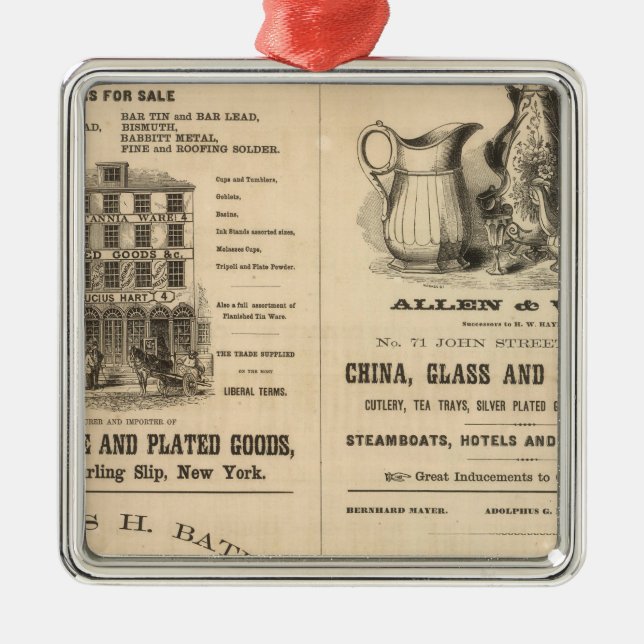 Ornement Métallique Cerf de Lucius (Devant)