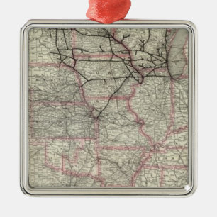 Ornement Métallique Chicago Milwaukee et relais de St Paul et