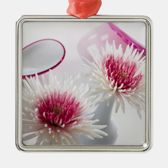 Ornement Métallique Chrysanthèmes (Devant)