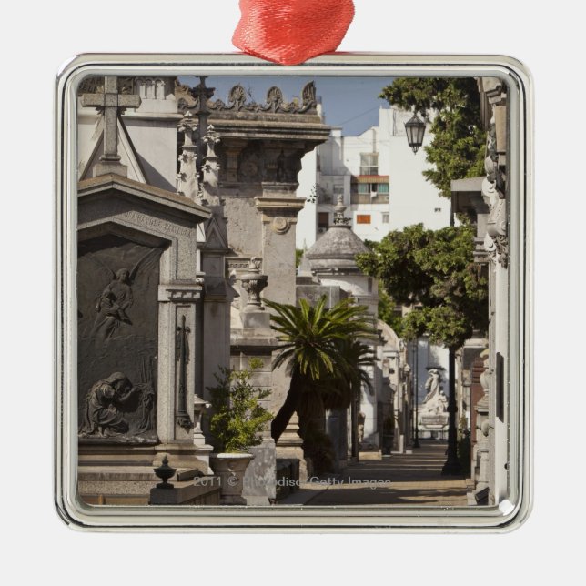 Ornement Métallique Cimetière de Recoleta de La à Buenos Aires (Devant)