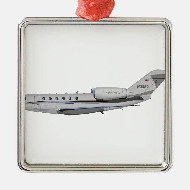 Ornement Métallique Citation X 426426 de Cessna 750 (Devant)