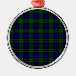 Ornement Métallique Clan de Campbell de tartan de Blackwatch