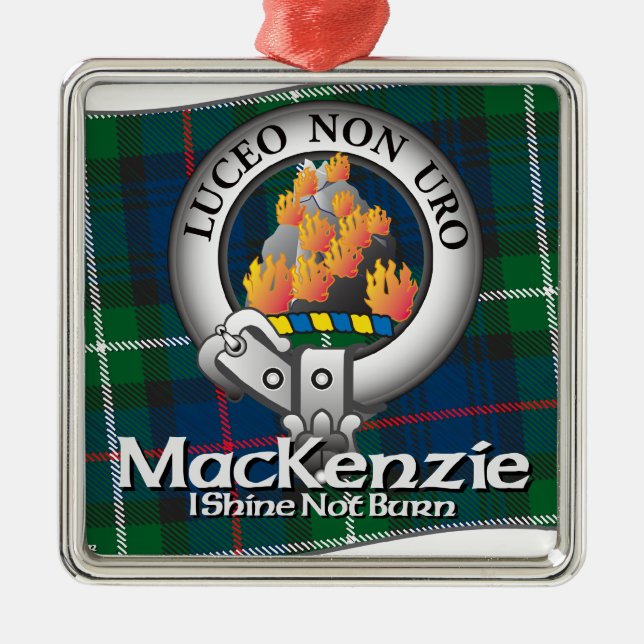 Ornement Métallique Clan du Mackenzie (Devant)