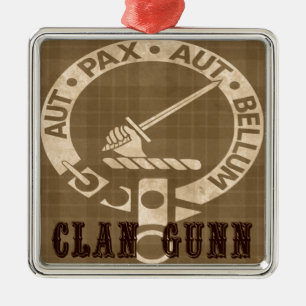 Ornement Métallique Clan Gunn