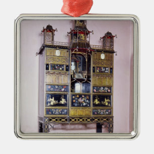 Ornement Métallique Coffret de pagoda dans le style de Thomas