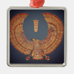 Ornement Métallique Collier sous forme de déesse de vautour