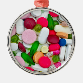 Ornement Métallique Colorful pills custom product
