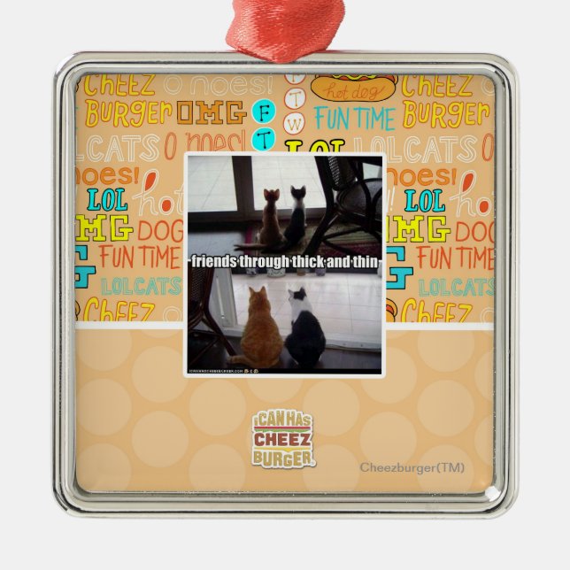 Ornement Métallique Contre vent et marée (Devant)