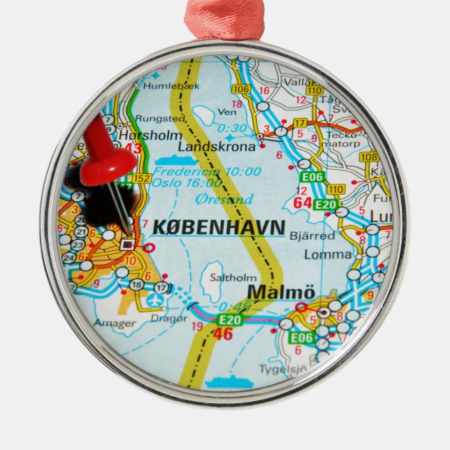 Ornement Métallique Copenhague, København au Danemark (Devant)