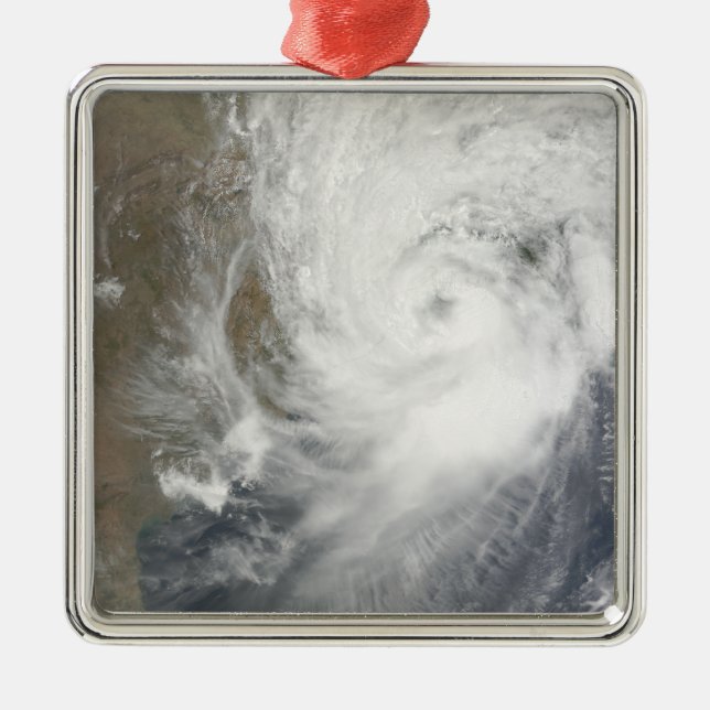 Ornement Métallique Cyclone tropical Aila (Devant)