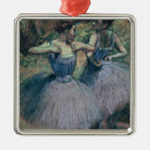 Ornement Métallique Danseurs d'Edgar Degas   dans la violette