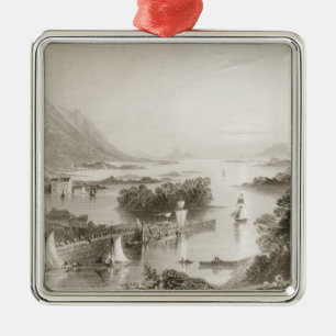 Ornement Métallique Débobinez la baie vue de Westport, comté Mayo