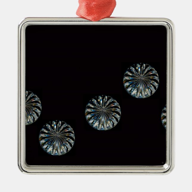 Ornement Métallique Design irlandais - La collection Crystal (Devant)