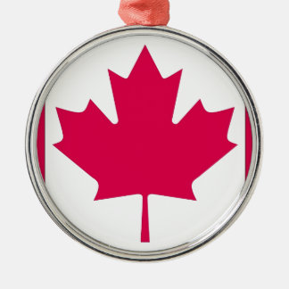 Ornement Métallique Drapeau canadien