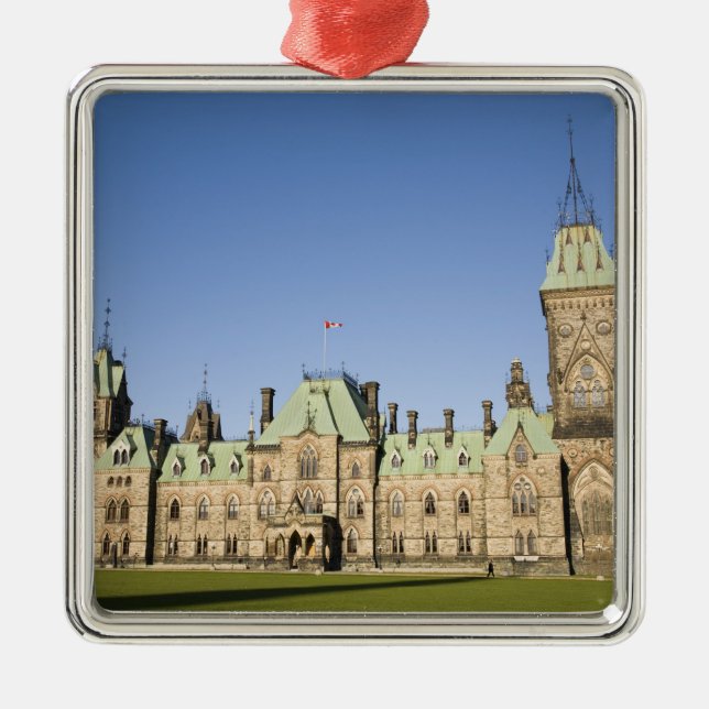 Ornement Métallique Édifice du Parlement à Ottawa, Ontario, Canada (Devant)