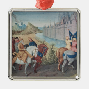 Ornement Métallique Entrée de roi de Louis VII de la France et de