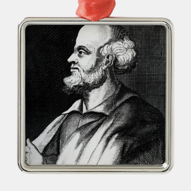 Ornement Métallique Epicurus, gravé par Johann Fredrich Schmidt (Devant)