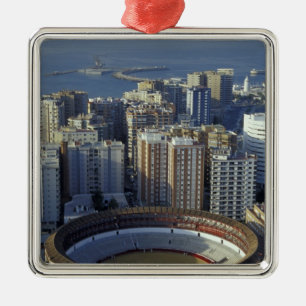 Ornement Métallique Espagne, Malaga, Andalousie Vue sur la Plaza de To