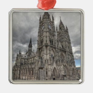 Ornement Métallique Extérieur de la basilique de Quito, Equateur