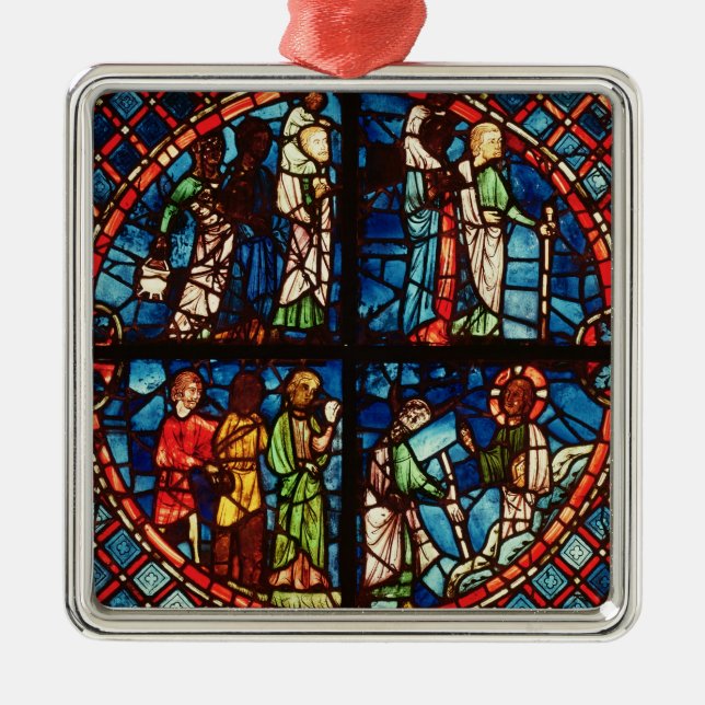 Ornement Métallique Fenêtre de la chapelle de la Vierge (Devant)