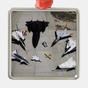 Ornement Métallique Flotte 1997 d'aéronefs expérimentaux de Dryden s