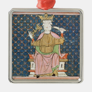 Ornement Métallique Fol.57v janvier : Janus