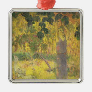 Ornement Métallique Fruit de cueillette d'homme de Paul Gauguin   d'un