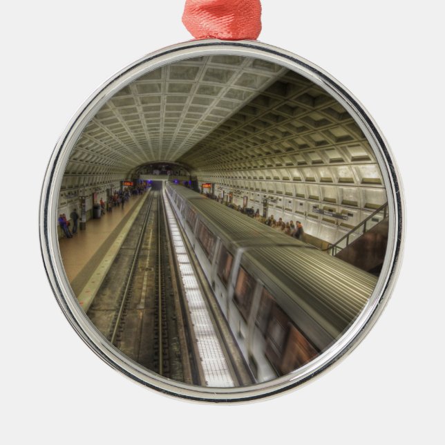 Ornement Métallique Gare de Washington DC (Devant)