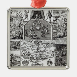 Ornement Métallique Gravé par Robert Vaughan