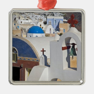 Ornement Métallique Grèce et île grecque de Santorini ville de Oia 5