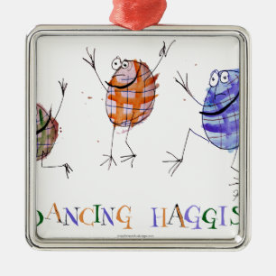 Ornement Métallique haggis de danse