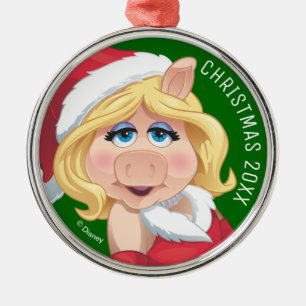 Ornement Métallique Holiday Miss Piggy 2