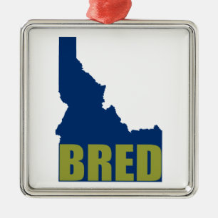 Ornement Métallique Idaho Bred