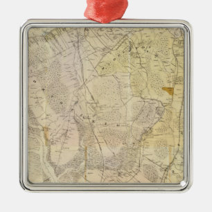 Ornement Métallique Île Composite Staten