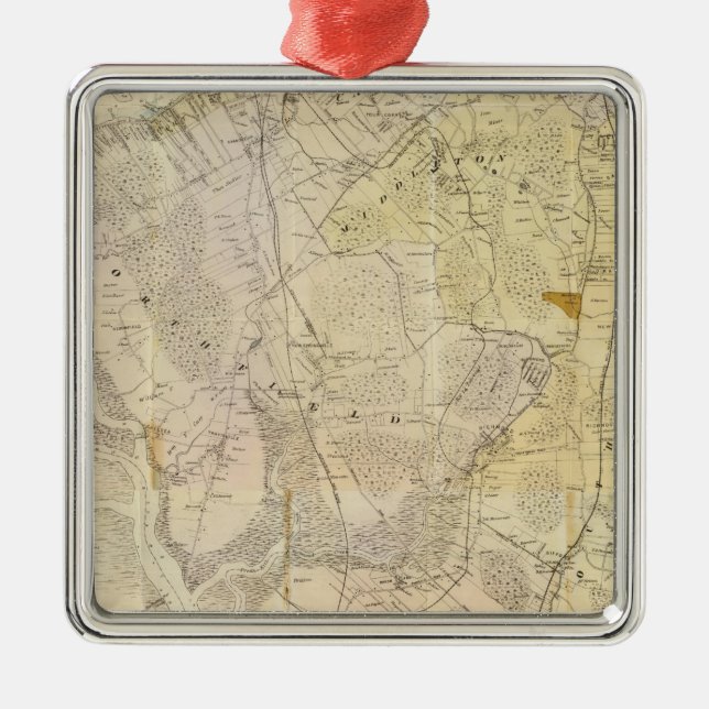 Ornement Métallique Île Composite Staten (Devant)